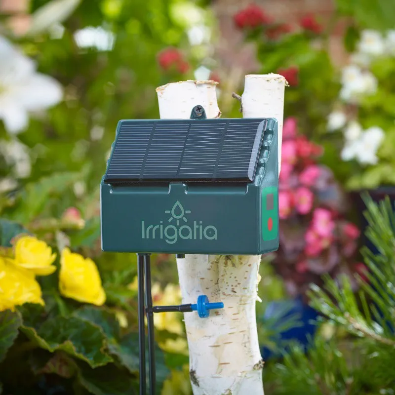 Irrigatia's solar powered irrigation unit
