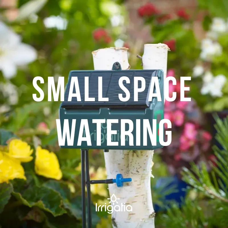 Watering small spaces
